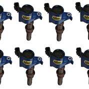 Accel - 140033EB-8 Accel COIL 8PK,FORD LATE MOD ENG 3-VALVE, BLUE