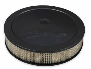 Sniper Air Cleaner Assembly, 14 x 3  Black Finish